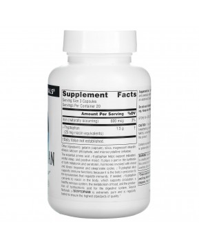 Source Naturals, L-триптофан, 500 мг, 60 капсул